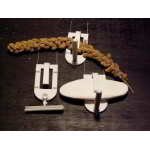 SUPPORT AVEC PERCHE POUR OS DE SEICHE