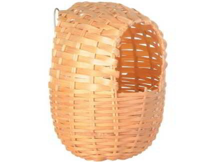 6 NIDS EN BAMBOU POUR ANIMAUX EXOTIQUES