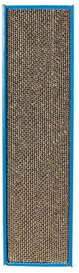 griffoir-en-carton-avec-herbe-à-chat Griffoir en carton avec herbe à chat – Image 1