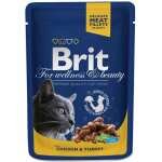BRIT CAT POULET ET DINDE 100 GR