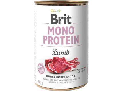 BRIT MONO PROTÉINE AGNEAU 400 GR