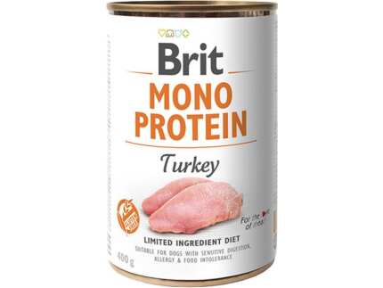 Dinde monoprotéinée britannique 400 g