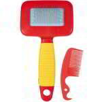 BROSSE DOUCE + PEIGNE POUR RONGEURS