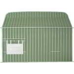 DEVANT DE LA CAGE D'EXPOSITION