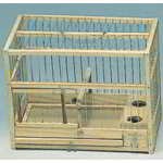 CAGE À CHARDONNET EN BOIS SIMPLE