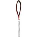 LAISSE CHROMÉE AVEC POIGNÉE EN NYLON